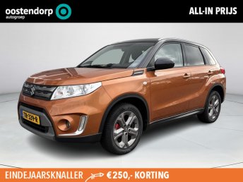 Suzuki Vitara 1.6 Exclusive Trekhaak | Verwarmbare buitenspiegels | All Seasonbanden | Achterruitrijcamera | Stoelverwarming | Cruise Control | Climate Control | Navigatiesysteem | Apple CarPlay & Android Auto | 12 maanden BOVAG garantie occasion 201