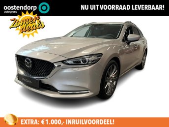 Mazda 6 Sportbreak 2.0 SkyActiv-G 165 Exclusive-Line | Comfort pack | € 10.700,- Voorraad Voordeel | nieuw 2024