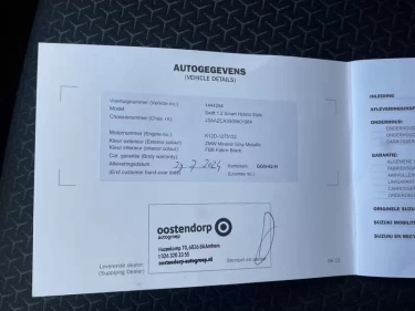 Foto van Suzuki Swift
