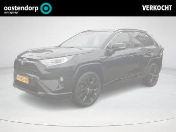 Toyota RAV4 2.5 Hybrid AWD Black Edition | Trekhaak | Carplay | Stoel- + stuurverwarming | JBL audio | occasion 2020