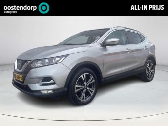Nissan QASHQAI 1.2 N-Connecta Climate Control | Navigatiesysteem | Parkeersensoren voor- en achter | Trekhaak | Verwarmbare buitenspiegels | Panoramadak | Adaptieve Cruise Control | 12 maanden BOVAG garantie occasion 2018