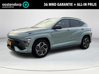 Hyundai KONA 1.6 GDI HEV N Line | All-Season banden|| Apple Carplay/Android Auto | 360 graden camera | Elektrische achterklep | Stoelverwarming/verkoeling | Adaptief Cruise Control | occasion 2024