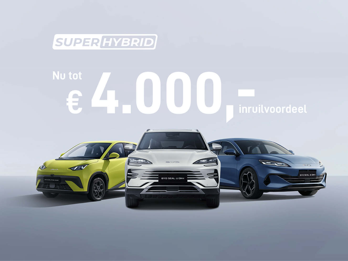 BYD: Tot &euro;4.000 extra inruilvoordeel