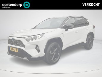 Toyota RAV4 2.5 Hybrid AWD Bi-Tone | Lederen bekleding | Stoelverwarming | Dode hoek detectie  Carplay | occasion 2020
