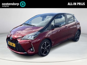 Toyota Yaris 1.5 Hybrid Bi-Tone **NAVIGATIE/ KEYLESS/ STOELVERWARMING/ GARANTIE** occasion 2018