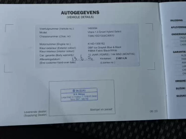 Foto van Suzuki Vitara