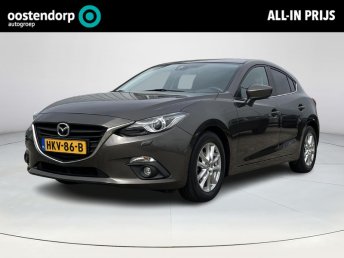 Mazda 3 1.5 TS | Parkeersensoren achter | Klimaatregeling | Stoelverwarming | Cruise control | Navigatie | Lichtmetalenvelgen | Automatische lampen + regensensor | occasion 2014