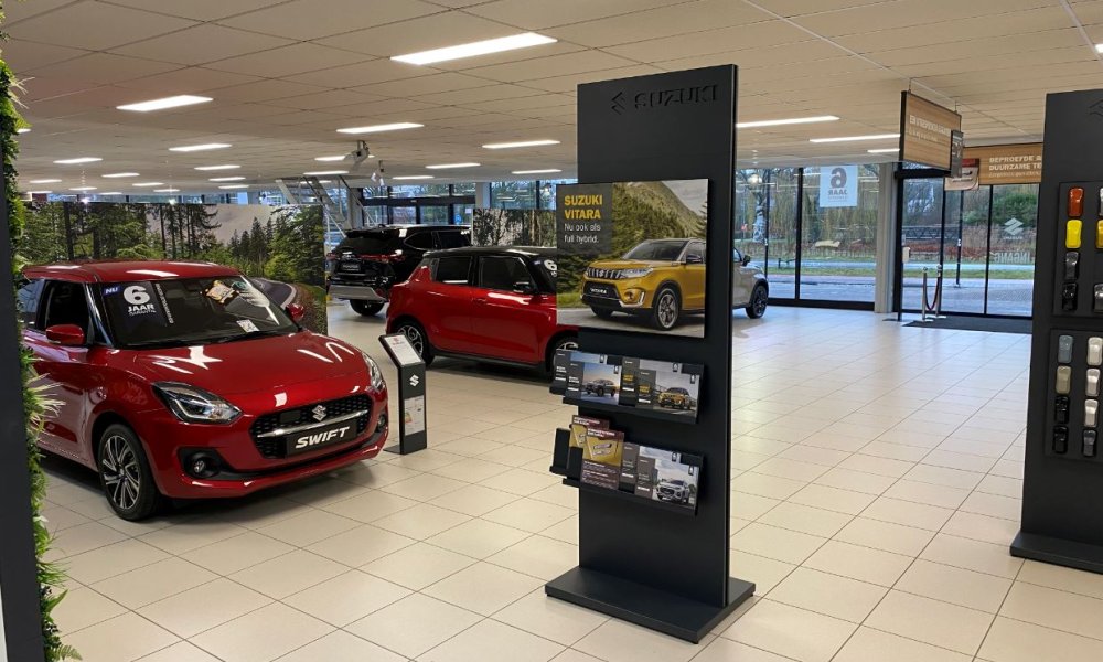 Oostendorp Suzuki Den Bosch showroom