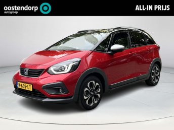 Honda Jazz 1.5 e:HEV Crosstar AFNEEMBARE TREKHAAK|SET ORIGINELE WINTERWIELEN|ACHTERUITRIJCAMERA|NAVIGATIE|STOELVERWARMING| occasion 2021