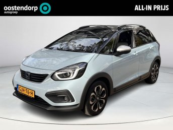 Honda Jazz 1.5 e:HEV Crosstar BLAUW MET ZWART DAK occasion 2021