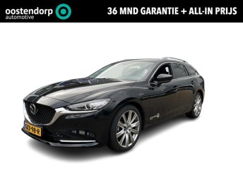 Mazda 6 Sportbreak 2.0 SkyActiv-G 165 Exclusive-Line | Rijklaarprijs! | Stoel & stuurverwarming | Apple Carplay | 360° camera | Fabrieksgarantie tot 01-01-2031 !! occasion 2025