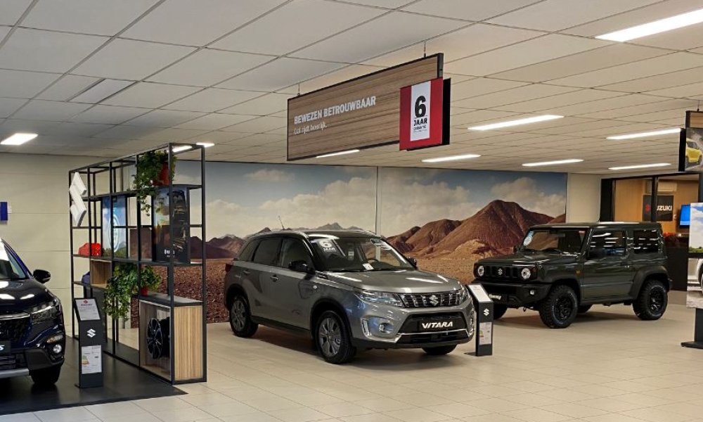 Oostendorp Den Bosch Suzuki showroom