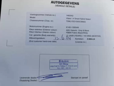 Foto van Suzuki Vitara