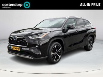 Toyota highlander 2.5 AWD Hybrid Premium | 7 persoons | Full option! | Stoelverwarming- en koeling | Lederen bekleding occasion 2022