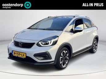 Honda Jazz 1.5 e:HEV Crosstar navigatie|parkeersensoren|dakrails|apple carplay/androidauto| occasion 2021