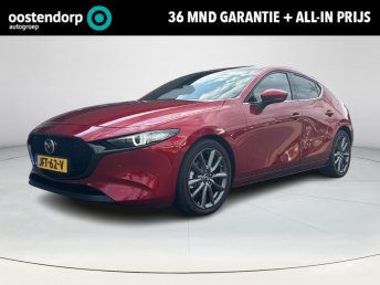 Mazda 3 2.0 e-SkyActiv-G M Hybrid 122 Luxury | Rijklaarprijs! | Adaptieve CC | Stoel & stuurverwarming | Navigatie | Bose geluidsysteem | Incl 36 mnd garantie! | occasion 2019