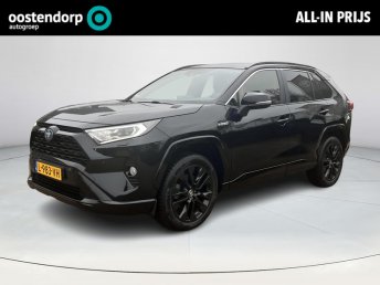 Toyota RAV4 2.5 Hybrid AWD Black Edition | Trekhaak | Carplay | Stoel- + stuurverwarming | JBL audio | occasion 2020