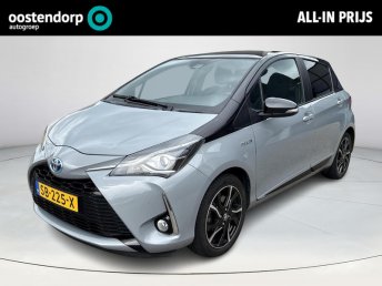 Toyota Yaris 1.5 Hybrid Bi-Tone Plus **NAVIGATIE/ PANORAMA DAK/ KEYLESS/ GARANTIE** occasion 2018