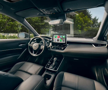 Nieuwe Toyota Corolla Cross Interieur