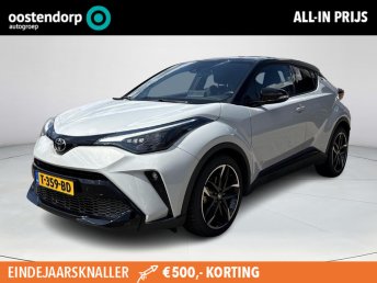 Toyota C-HR 1.8 Hybrid GR-Sport **TREKHAAK/ NAVIGATIE/ KEYLESS/ PARKEERSENSOREN VOOR EN ACHTER/ 36 MAANDEN GARANTIE** occasion 2023