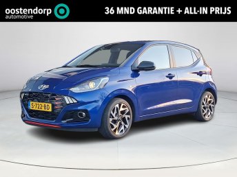 Hyundai i10 1.0 T-GDI N Line 5-zits | Dealeronderhouden | Navigatie | Cruise Control | Climate Control | Parkeersensoren | Parkeercamera | 36Mnd. Garantie | Rijklaar! | occasion 2023