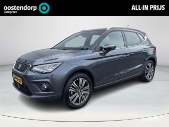SEAT Arona 1.0 TSI Xcellence Business Intense Automaat | All Seasonbanden | Parkeersensoren voor- en achter | Parkeerhulp | Stoelverwarming | Achteruitrijcamera | Navigatiesysteem | Climate Control | Cruise Control | Parkeer Assist | 12 maanden BOVAG