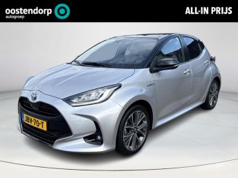 Toyota Yaris 1.5 Hybrid Executive **STOELVERWARMING/ DODEHOEK DETECTIE/ LEDEREN BEKLEDING/ 36 MAANDEN GARANTIE** occasion 2020