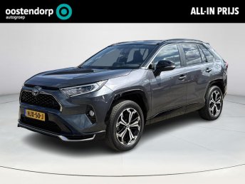 Toyota RAV4 2.5 Plug-in Hybrid AWD Bi-Tone Plus PANO **TREKHAAK/ GEHEUGEN STOELEN/ STOELVERKOELING/ ACHTERBANKVERWARMING/ 36 MAANDEN GARANTIE** occasion 2021